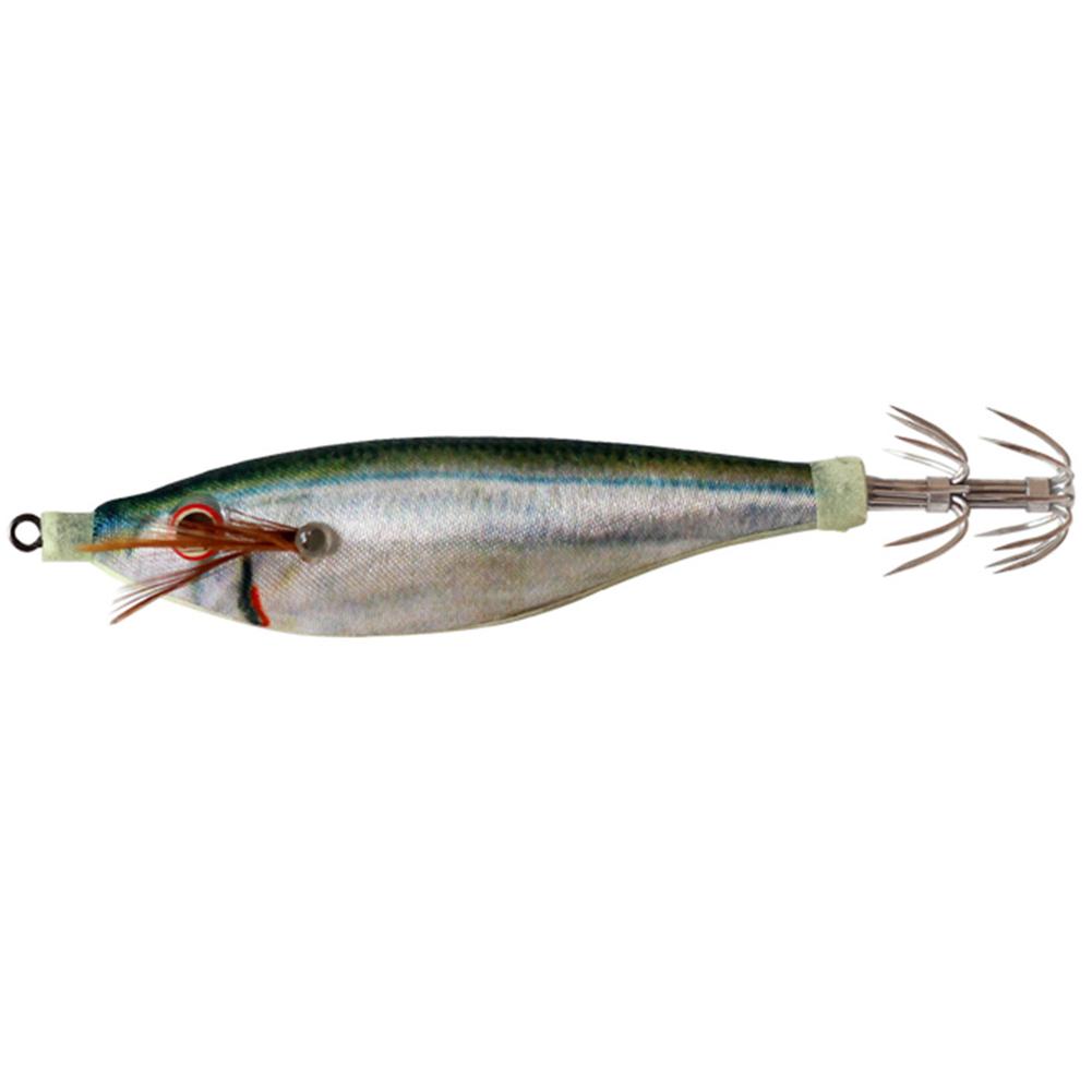 Luminous Squid Jig Hook Fishing Lure Artificial Fake Octopus Lures Wood Shrimp Cuttlefish Hard Bait Sea Jigs Fishing Tackle