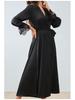 Yaoting Women's Satin Lace Backless Pajamas - Spring/Summer Lightweight Ice Silk Homewear 2700
