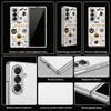 Halloween Ghost Pumpkin Case For Samsung Galaxy Z Fold 8 Ultra 7 6 5 4 Z Fold8 Fold7 Fold6 Fold5 Luxury Plating Leather Skin Phone Cover