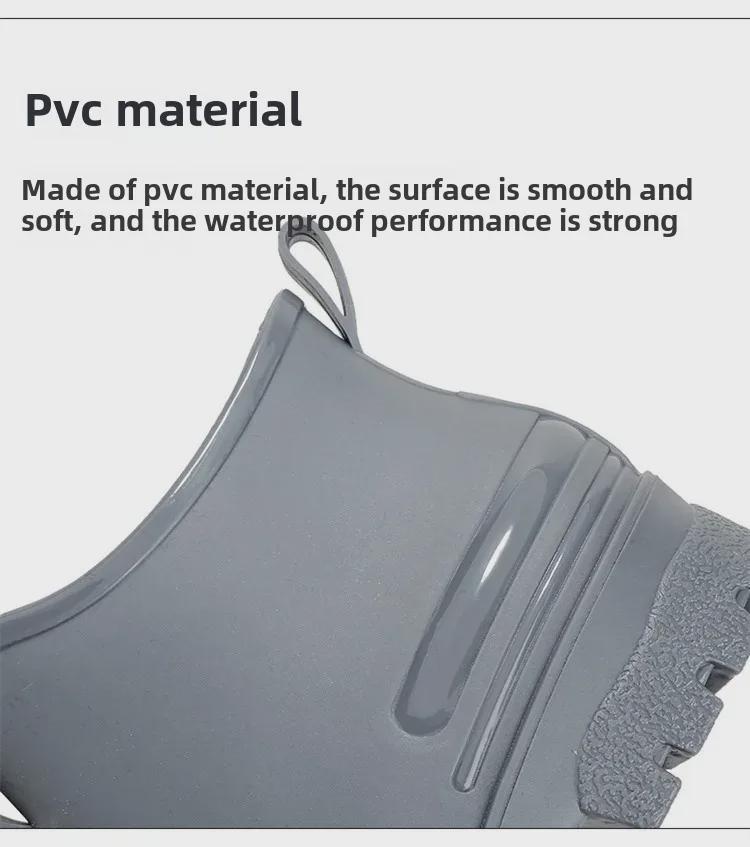 Men's & Women's Non-Slip, Waterproof Rain Boots - Fashionable, Warm, Velvet-Lined Rubber Shoes for Students and Outdoor Wear