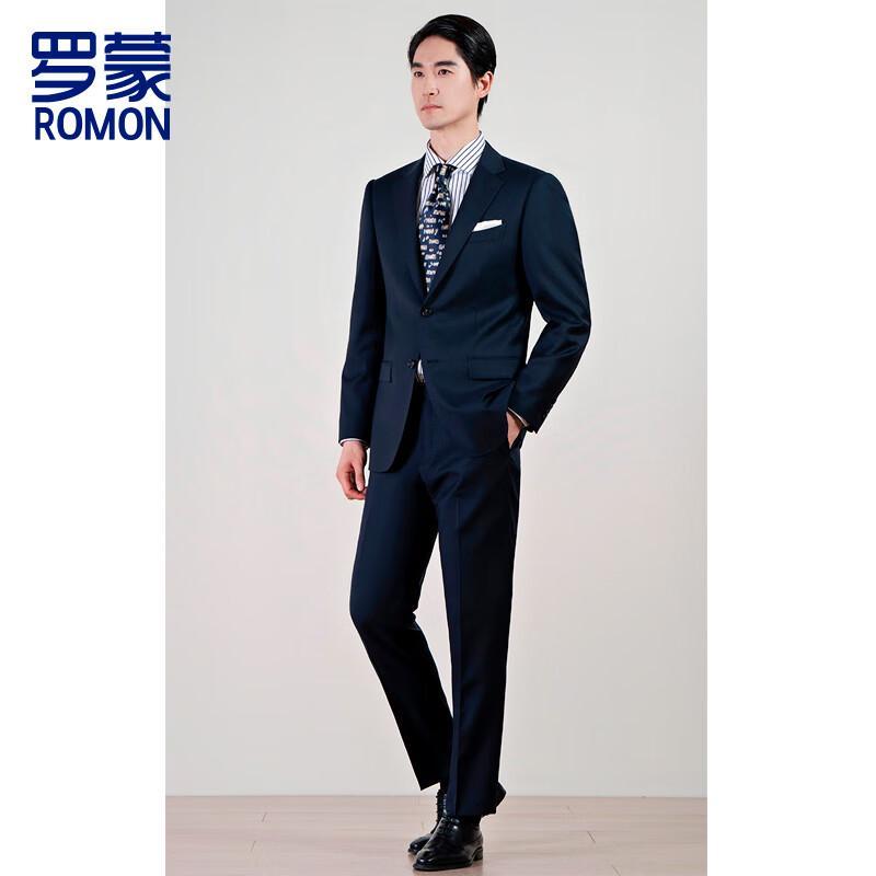 

ROMON Men s Machine Washable 100% Wool Suit Set 185/110C