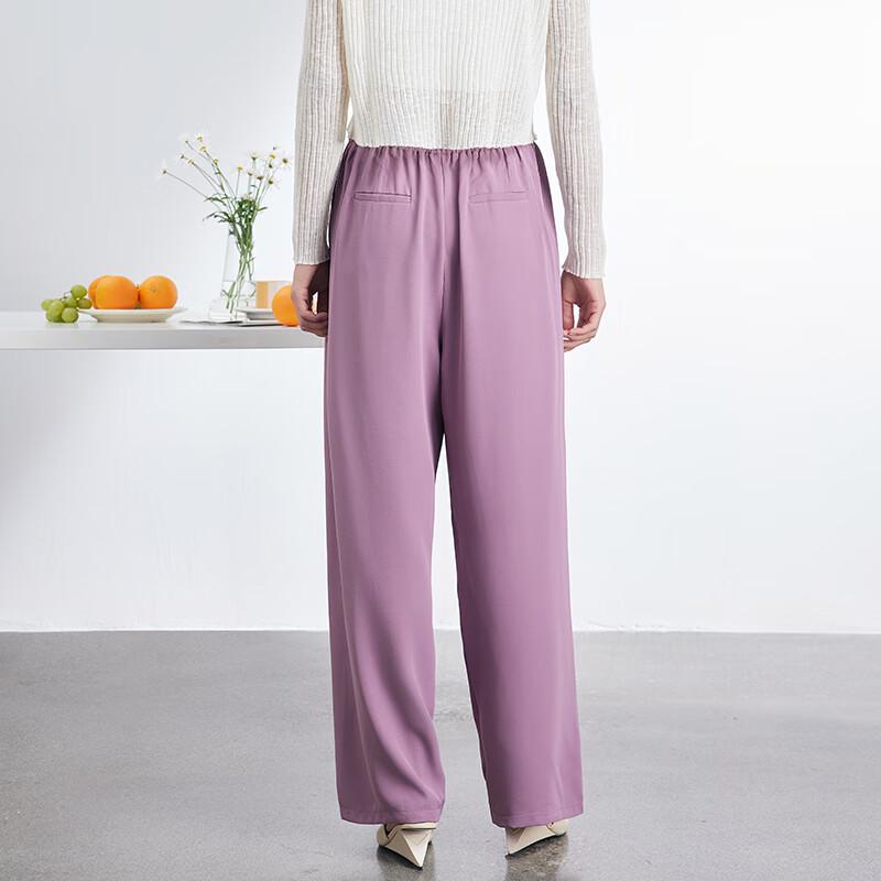 JOY SPEAKER Women's High-Waist Straight-Leg Casual Pants