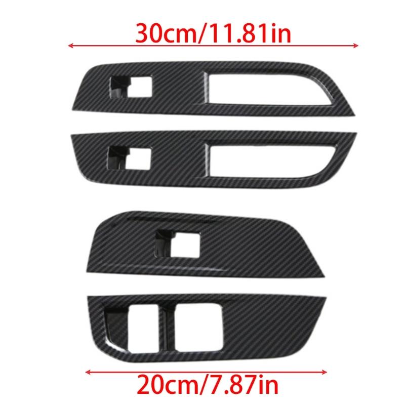Window Control Lift Panel Cover Trim Replacement Window Panel Trim for MG4 2023 Auto Accessory