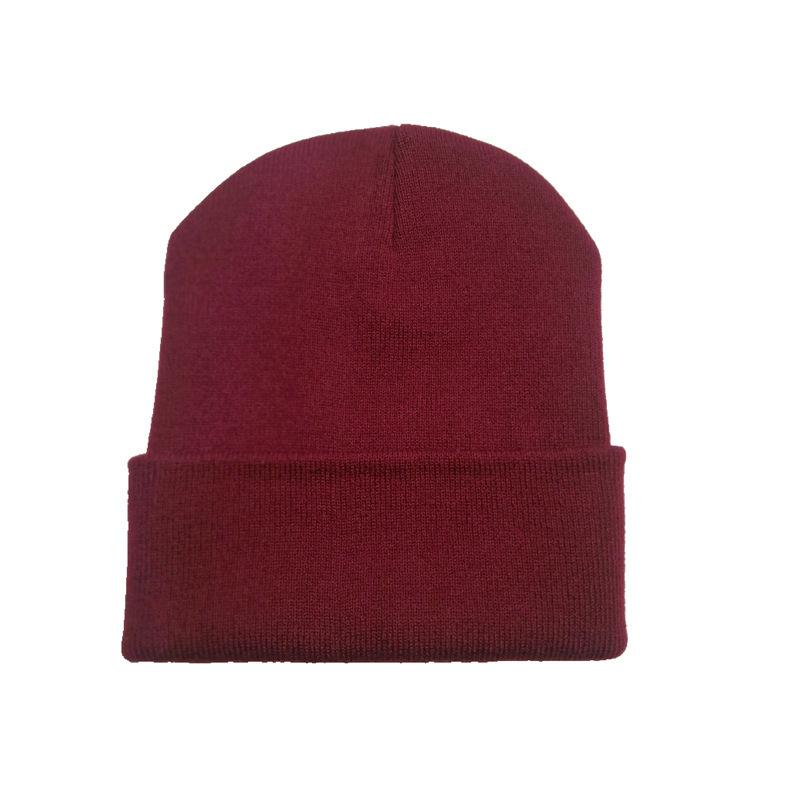 Light Board Knit Cap Winter Wool Cap Men And Women Cap Warm Cap Windproof Cap