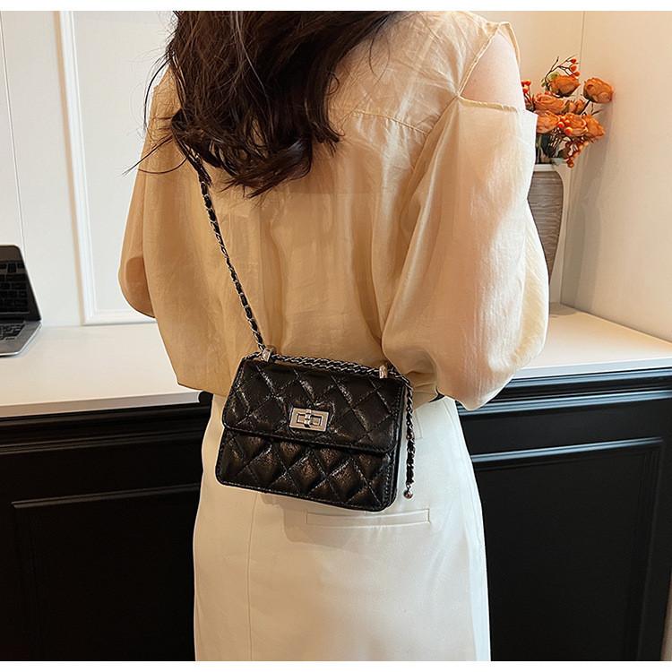 IELGY Модная сумка-мессенджер с цепочкой из бриллиантов на плечо — фото 8