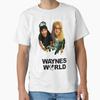 Waynes World Classic Tshirt Made In Usaaus Tshirt S2xl