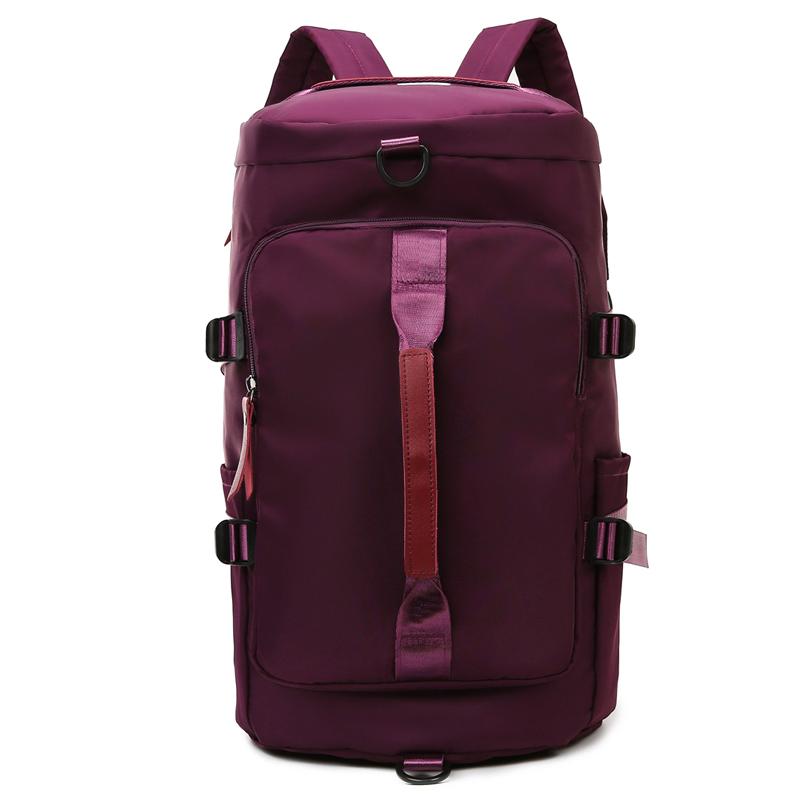 Multi-function Double Shoulder Travel Bag Dry and Wet Separation Swimming Fitness Bag with Shoe Compartment Yoga Bag