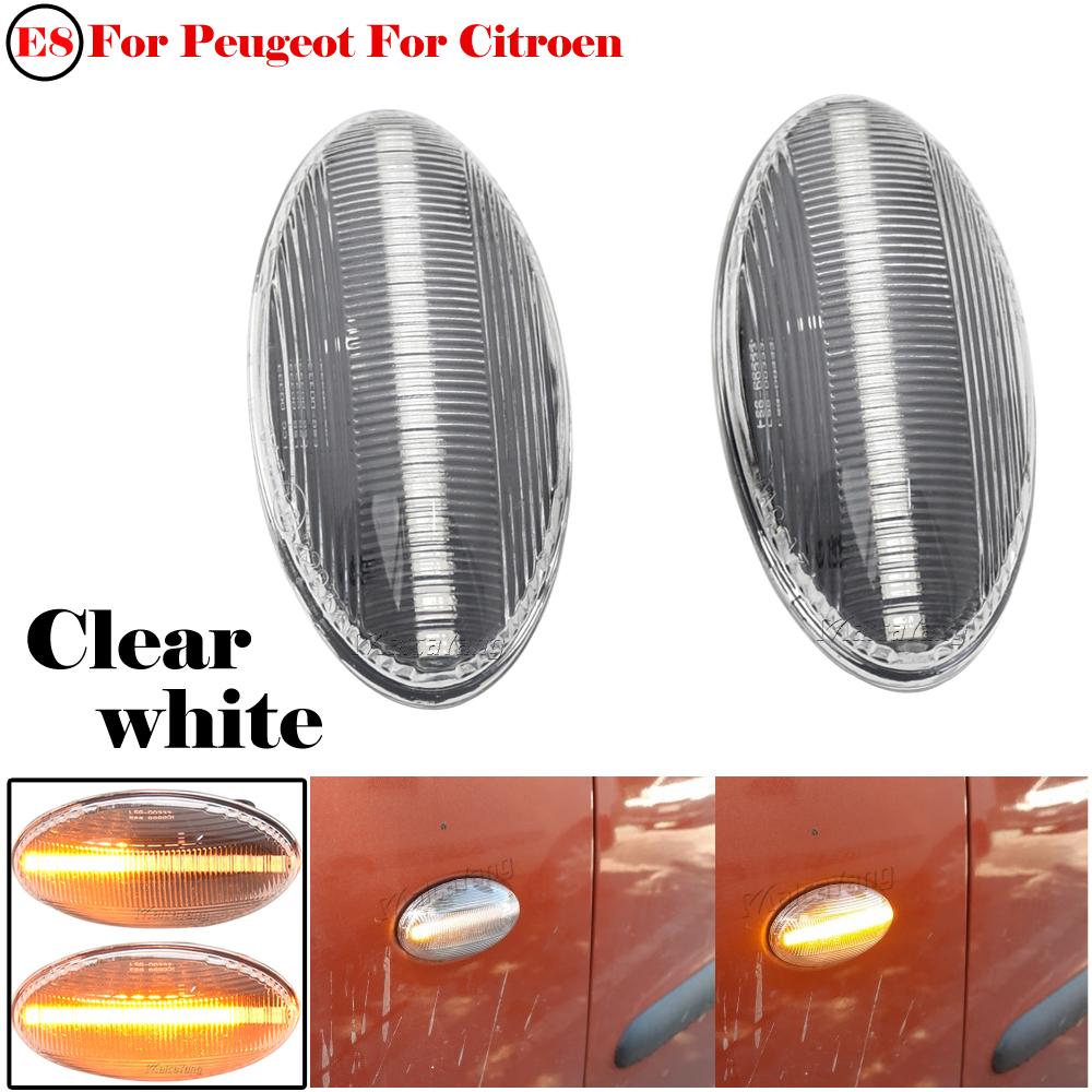 LED Blinker Seitenmarkierungsleuchten Blinkerlampe für Citroen Berlingo Xsara Picasso Jumpy Elysee Crosser Dispatch C1 C2 C3 C4 C5