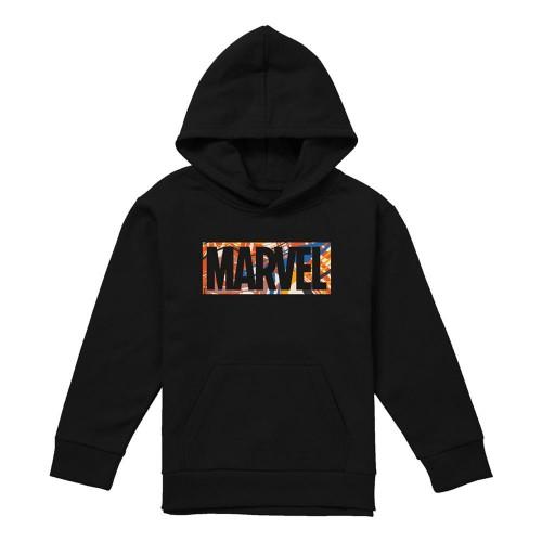 Marvel Childrens/Kids Paint Brick Pull Over Hoodie