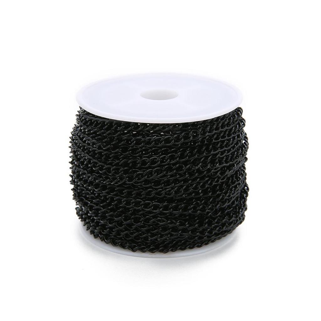 Οβάλ Επιμεταλλωμένη Σιδερένια Αλυσίδα Κρεμαστό Κορδόνι Κολιέ DIY Ημιτελής Μεταλλική Αλυσίδα.