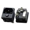 2-in-1 C14 Plug Protector Socket with Circuit Breaker for Safe Energy Storage