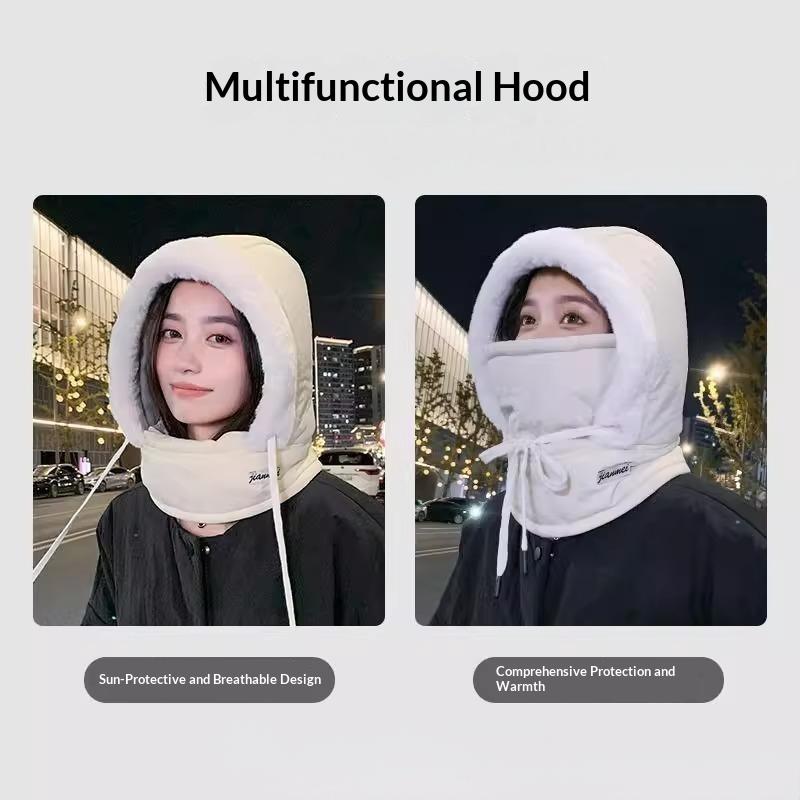 Zimowa czapka puchowa z kapturem Unisex Pogrubiona Ciepła Wiatroszczelna i Wodoodporna Czapka Dla Mężczyzn Kobiet Outdoor Narciarstwo Turystyka