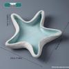 Ceramic Shell Storage Tray: Children's Bedroom Decor, Night Light, Jewelry Box, Fish Tank Ornament.