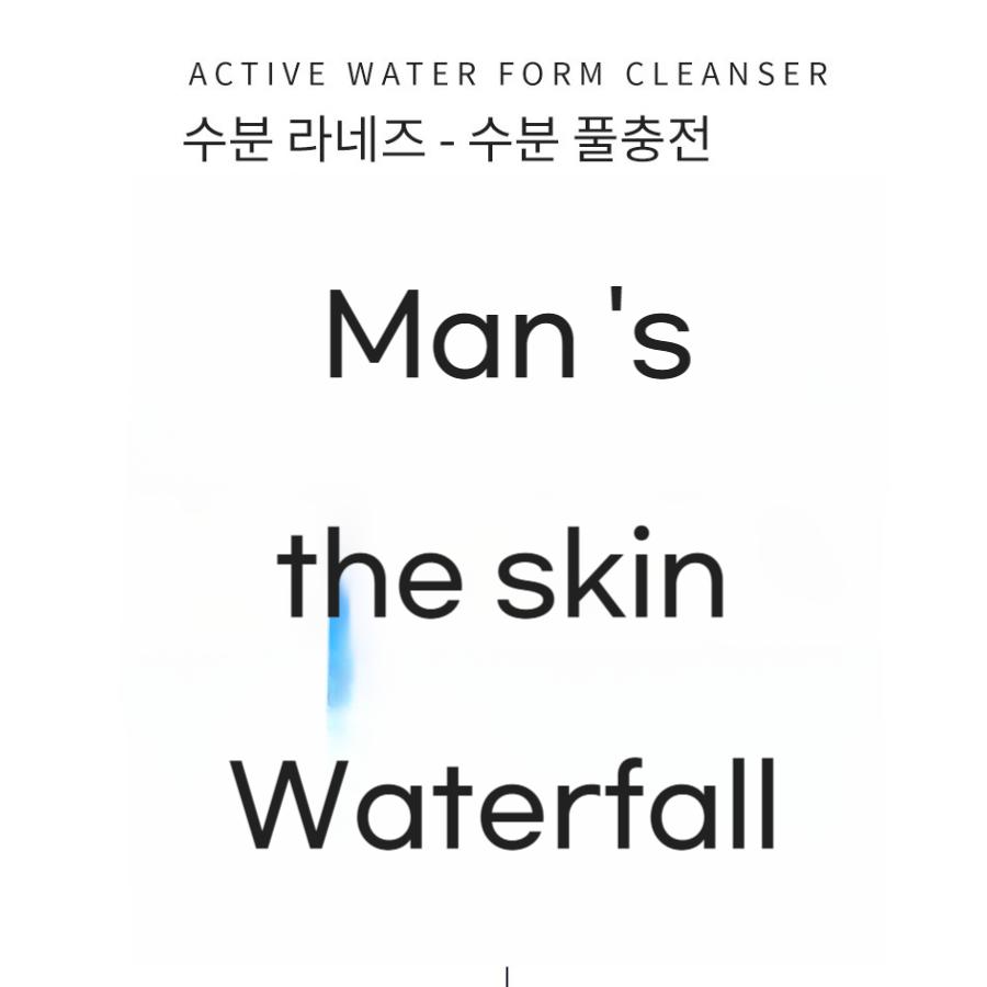 LANEIGE Homme Active Water Foam Cleanser 150mL