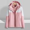 New Outdoor Three-in-one Jacket with Removable Fleece Liner Couple's Two-piece Set