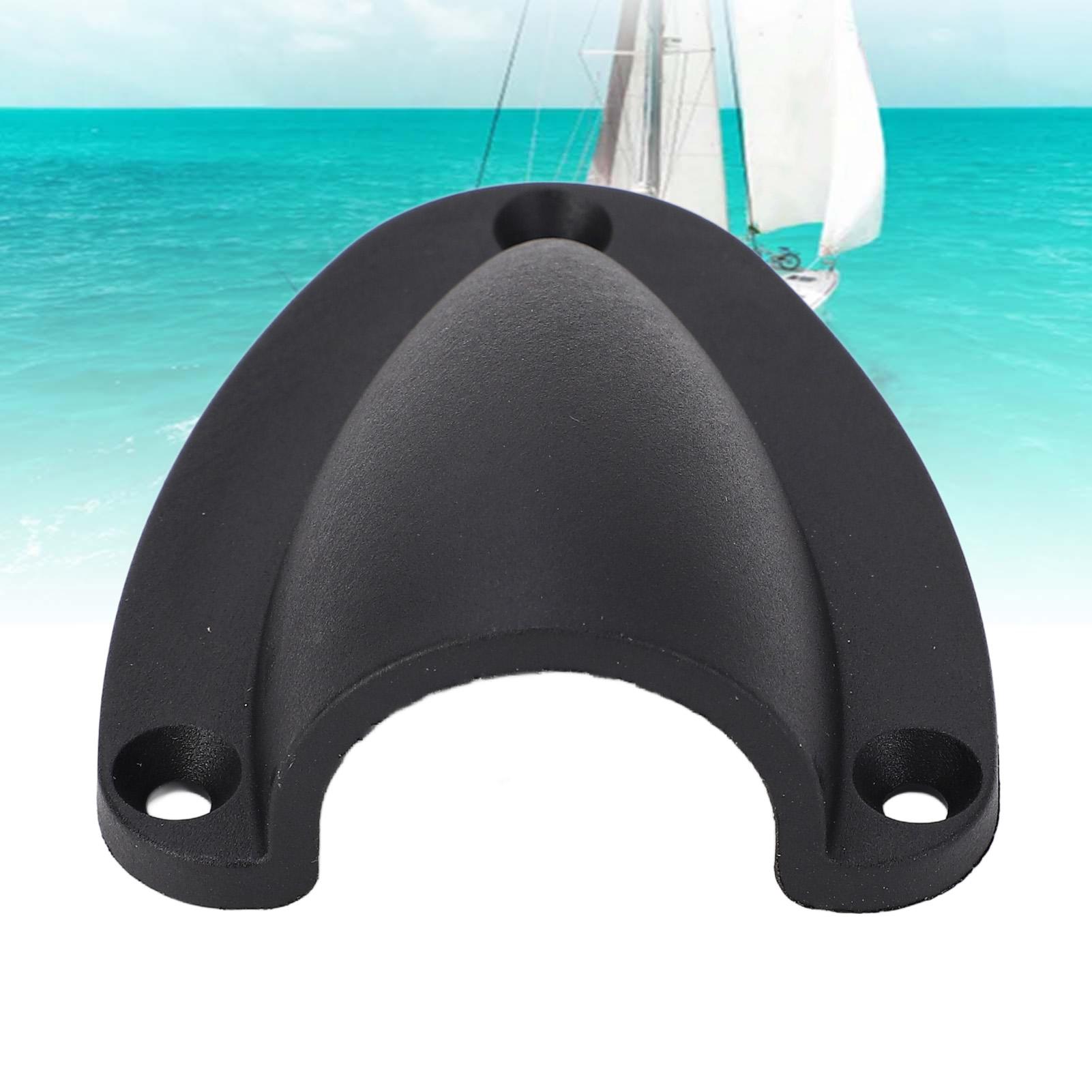

4Pcs Nylon Clamshell Vents Marine Wire Cable Vent Cover Easy Installation Marine Sensor Wiring Cover with Mounting Screws for Marine Boat