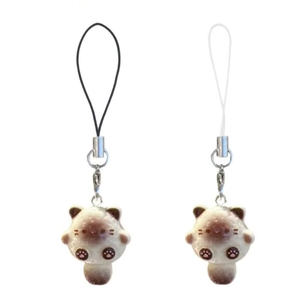 INS Mobile Phone Strap Cartoon Kitten Keychain Fashion Phone Charm Pendant  For Any Occasion