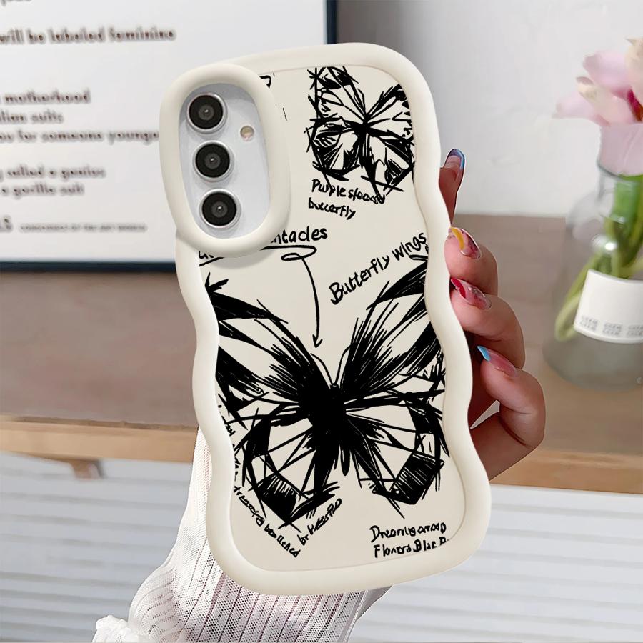Butterfly Case for Samsung Galaxy A12 A11 A15 A14 A36 A13 A21s A33 A35 A26 A34 A16 Soft Phone Cover