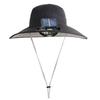 Men's Solar Powered Rechargeable Fishing Hat With Fast Drying and High Speed Fan For Outdoor Activity Fishing Headwear