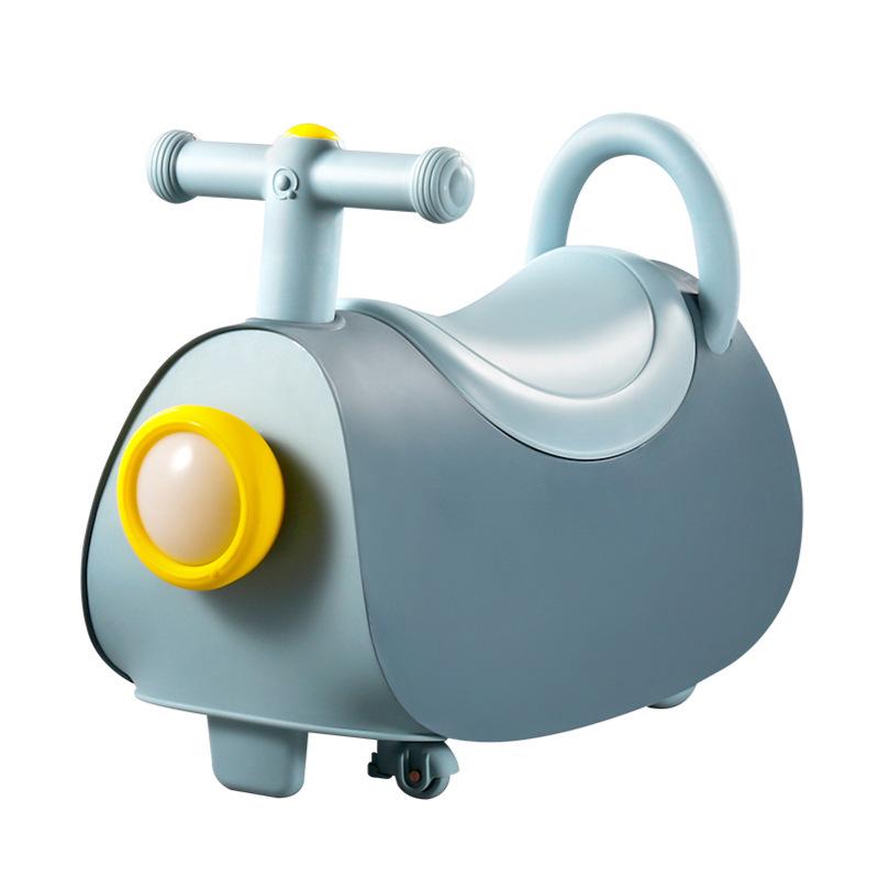 Складная детская ходунки-самокат 3-в-1 Arolo со светом для детей от 3 лет зелёный