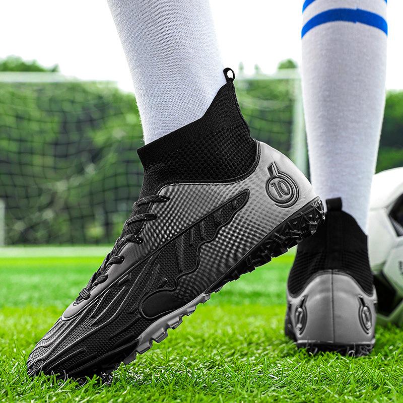 Men's Football Shoes Men's and Women's Football Training Shoes Spike Non-slip College Football Game Training Shoes