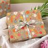 Happy Birthday Flower Valentine's Day Birthday Gift Packaging Paper  florist wrapping paper gift wrapping paper