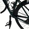 Praktischer Fahrradständer für den Außenbereich - Robuster schwarzer Ständer, geeignet für Rennräder und Mountainbikes, ideal für die Aufbewahrung zu Hause und im Freien, Fahrradparkständer