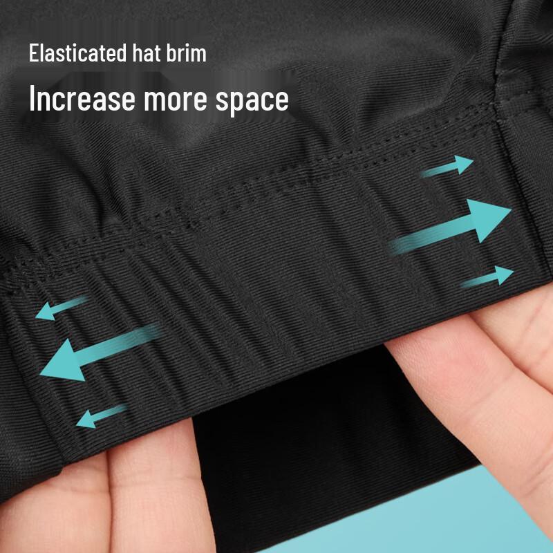 361° Professional Fabric Swim Cap for Long Hair