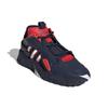 Adidas Originals Streetball Leather Sports Comfortable Slip-Resistant Durable Mid-Top Lifestyle Casual Shoes Men Casual Shoes Blue Red FY7995