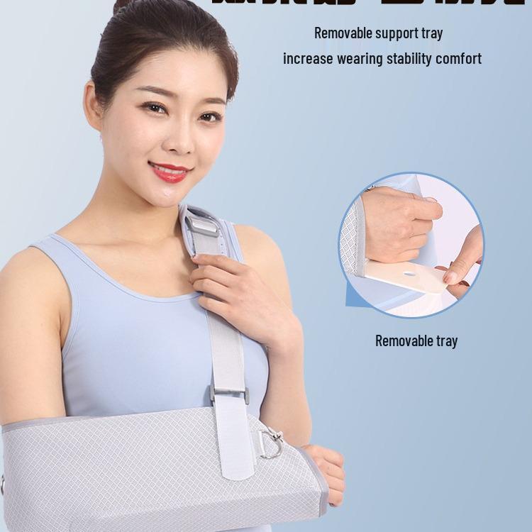 

Breathable Forearm, Shoulder, Neck, Wrist, and Elbow Support Brace Medium серый