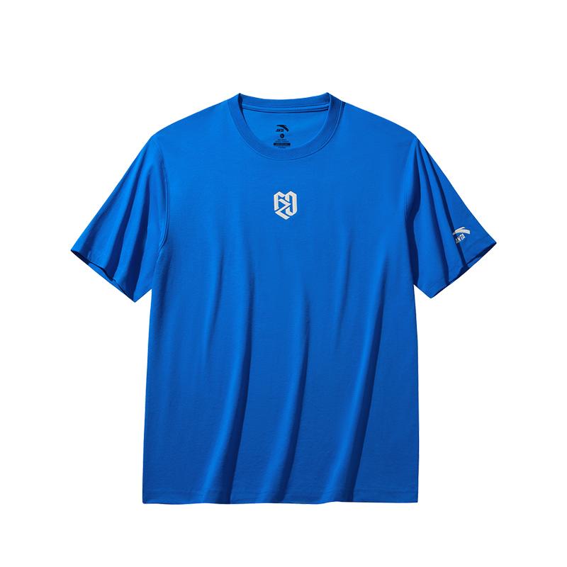Anta Feng Zhendong T Shirt Unisex Blue 172538101R-3 L