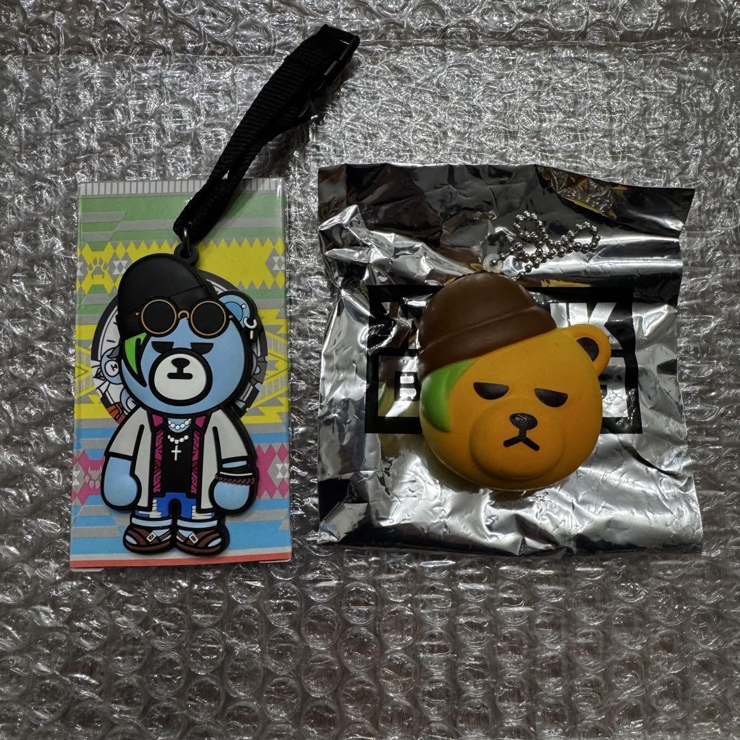 

[USED] BIGBANG KRUNK Goods Bread-Style Keychain Rubber Tag Jiyeon