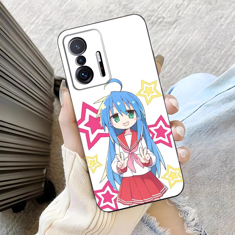 Anime Lucky Star Phone Case For Xiaomi Poco M7 M6 M5 M4 4g 5g F7 F6 X7 X6 X5 Ultra Pro Silicone Cover