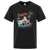 California Summer Time 1988 Prints Tshirt Men Women Casual Sweat Loose Tee Clothes Cotton Comfortable Soft  T-Shirt