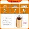 Self-Lubricating Oil-Impregnated Copper Bearing Bushing, Inner Guide 3-5, 6-8, 10-14, 15-32