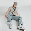 New Balance Down Vests Unisex Light Khaki Stand Collar Moderate (Unisex) Down Vests AMV34325 SEN
