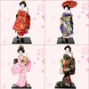 Dance & Geisha Japanese Doll Model 25cm Oriental Doll Decoration Japanese-Style Ornament Souvenir Desktop Decor Gift for Foreigners Birthday