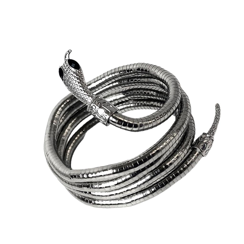 Elegant Snake Wrap Necklace Portable for Fashionable Women Seek Unique Jewelry Pieces for Parties and Celebrations