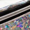 Elegant Sequins Waist Bag Large Capacity Holographic Belt Bag Cool Laser Fanny Pack  Summer