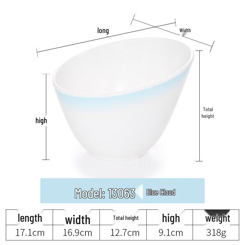 Yi Pan Melamine 4-Piece Dinnerware Set