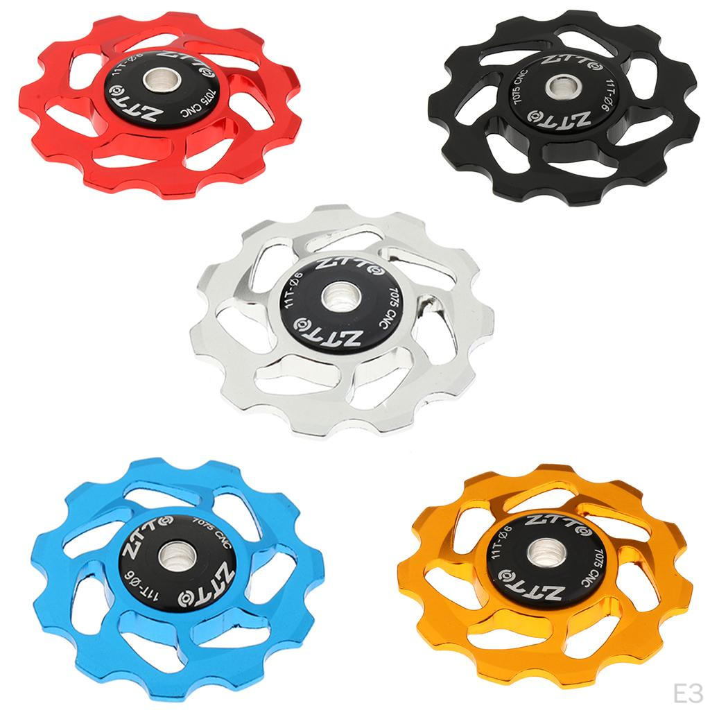 11T MTB Ceramic Bearing Jockey Wheel Pulley for Mountain Bike Cycling