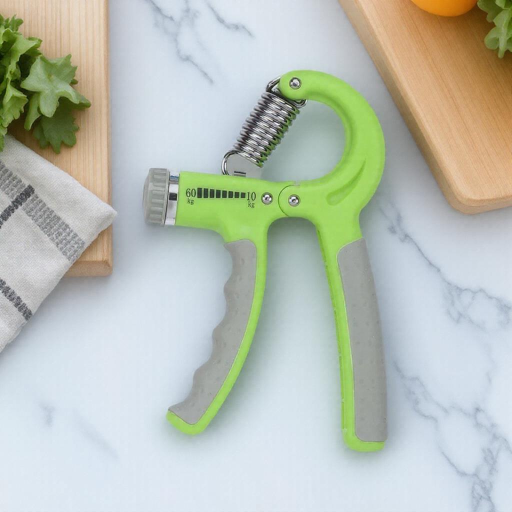 Adjustable Hand Grip Strengthener R-Shape Finger Exerciser Portable Sport Accessory Carpal Tunnel Therapy Workout Equipment