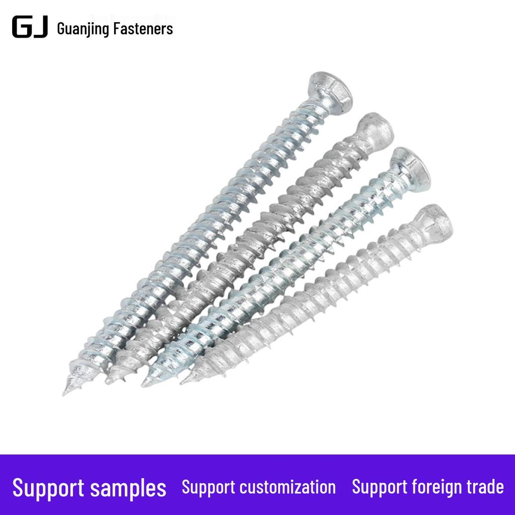German Style Torx Drive Stainless Steel Self-Cutting and Self-Tapping Screws for Concrete, Doors, and Windows