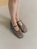 Thecloister Long Square Toe Mesh Loafers (3 Colors)