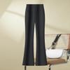 Women's High-Waisted Micro Flare Pants - 2026 Petite Slimming Spring & Autumn Versatile Suit Style