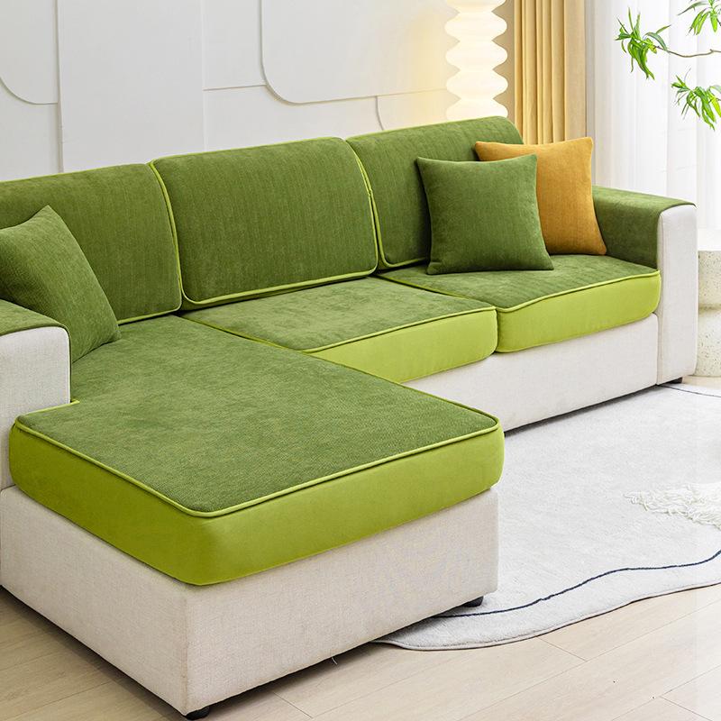 Stretch Sofa Cover Cover All-Inclusive Universal Chenille Lazy Sofa Cushion Four Seasons Universal Seat Cover ..