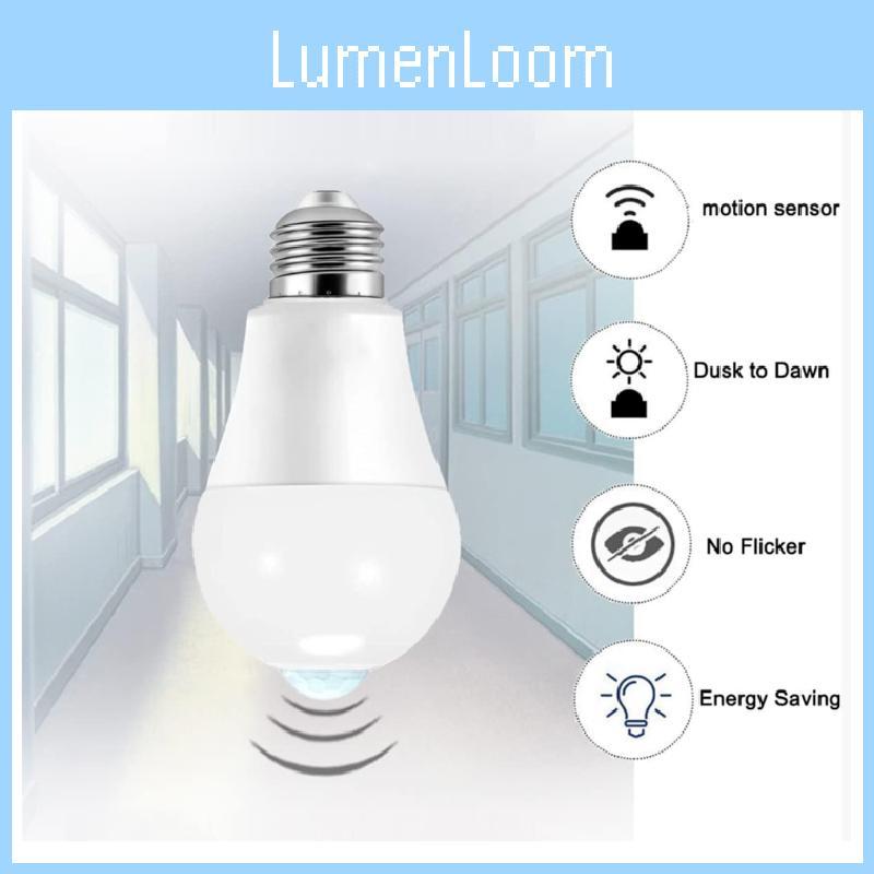 E27 Human Led Motion Sensor Bulb Lamp For Home Use And Corridor Lighting Tool