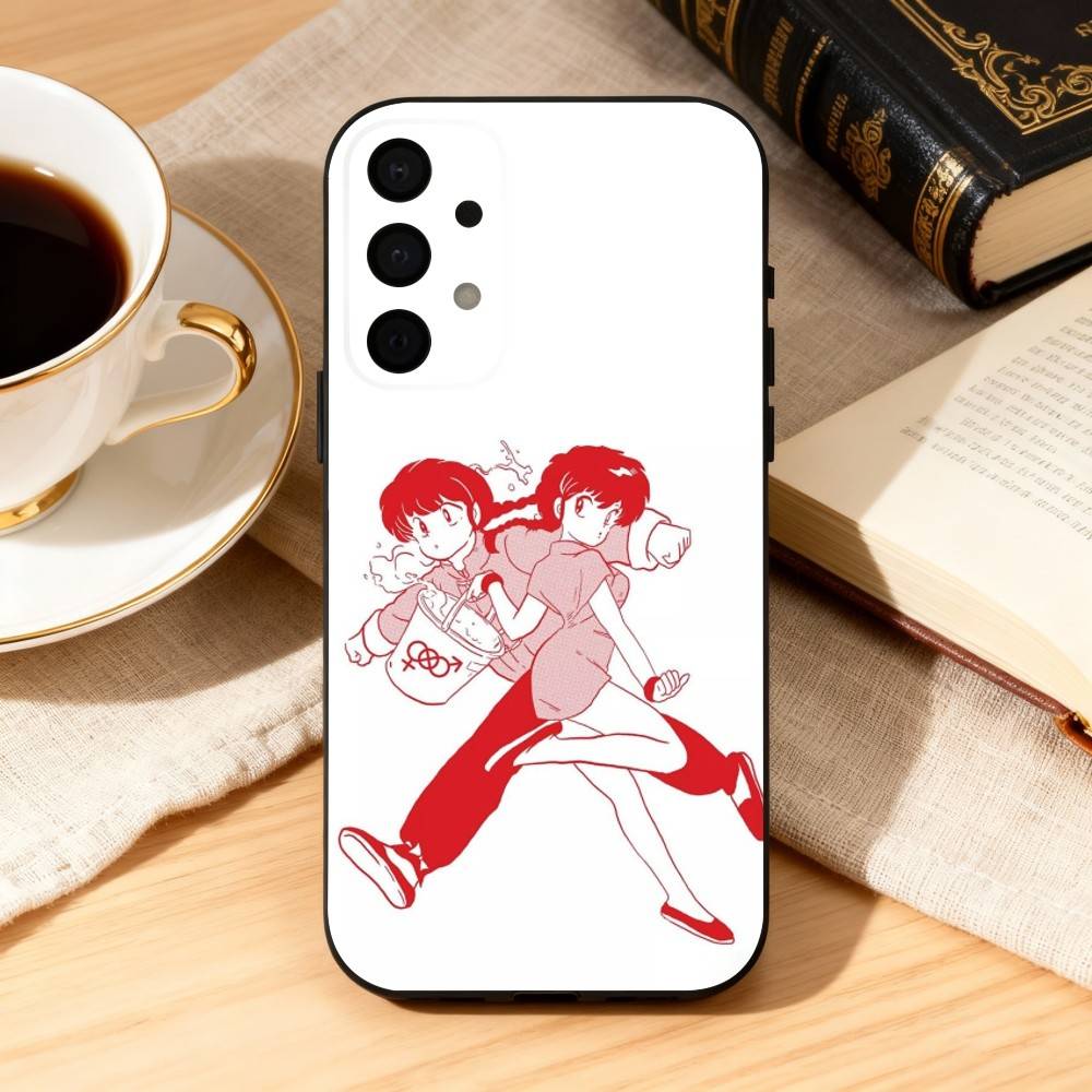 

M-Manga C-Comics R-Ranma-12 (1) Phone Case For Samsung Galaxy A73,A72,A71,A70,A53,A52,A51,Soft Silicone Black Cover Samsung a70
