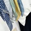 Vintage Square Floral Scarf Small Shawl Headscarf Korean Style Neck Protection Scarf