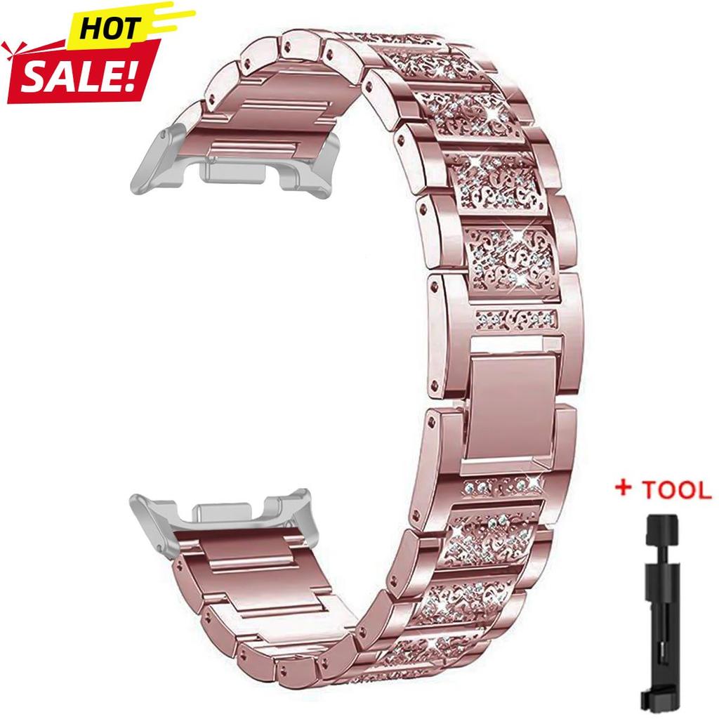 Women’s Diamond Band For Samsung Galaxy Watch 8 40mm 44mm 8 Classic 46mm Watch Strap for Galaxy Watch 7 Ultra 47mm/Ultra 2026